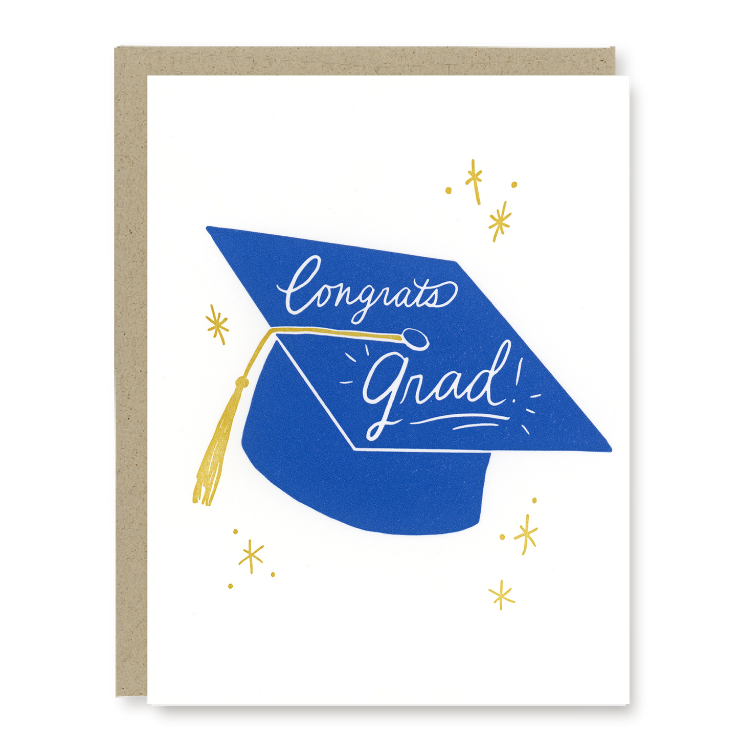 Congrats Grad | Graduation Card | Letterpress Card