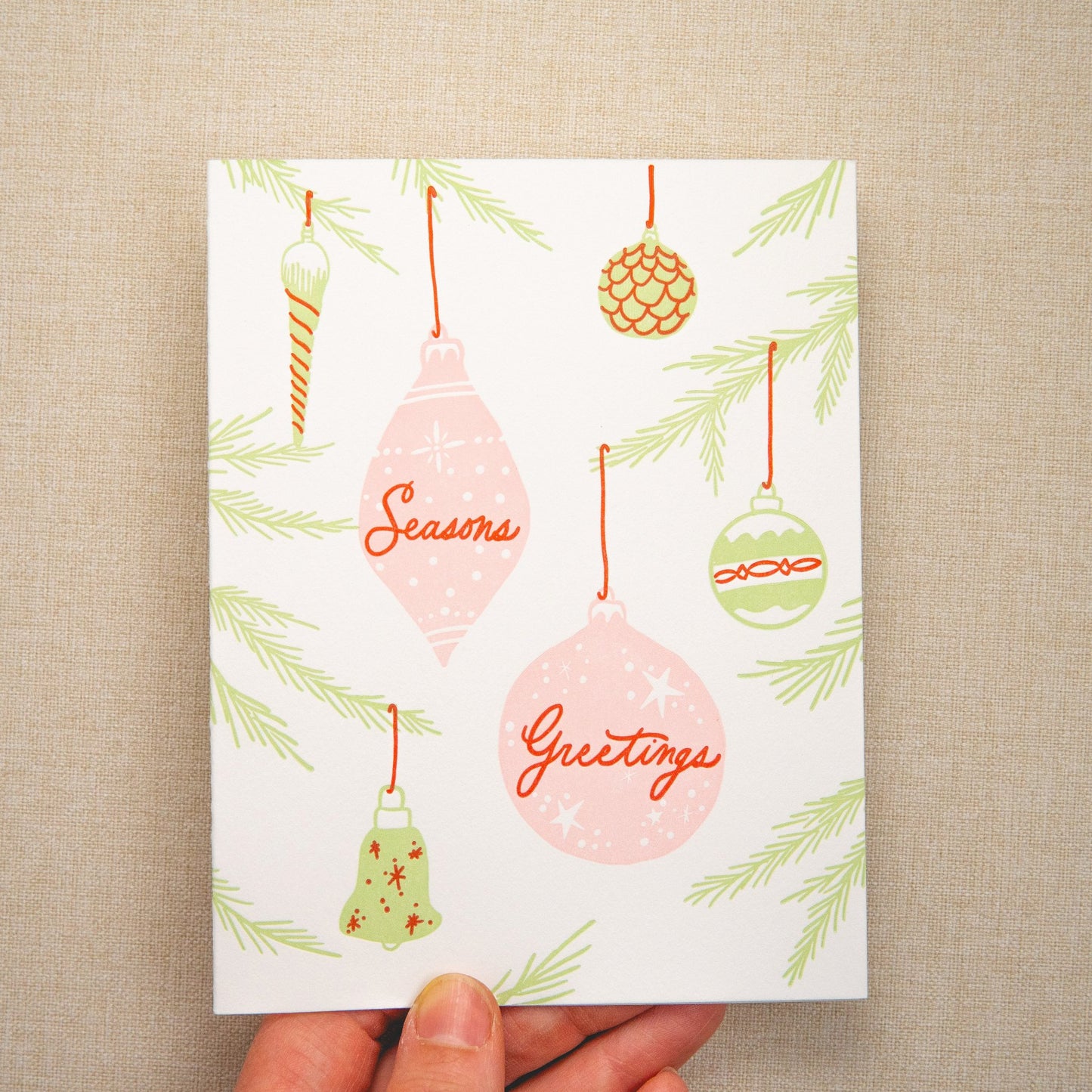 Ornament Christmas Card | Set of 6